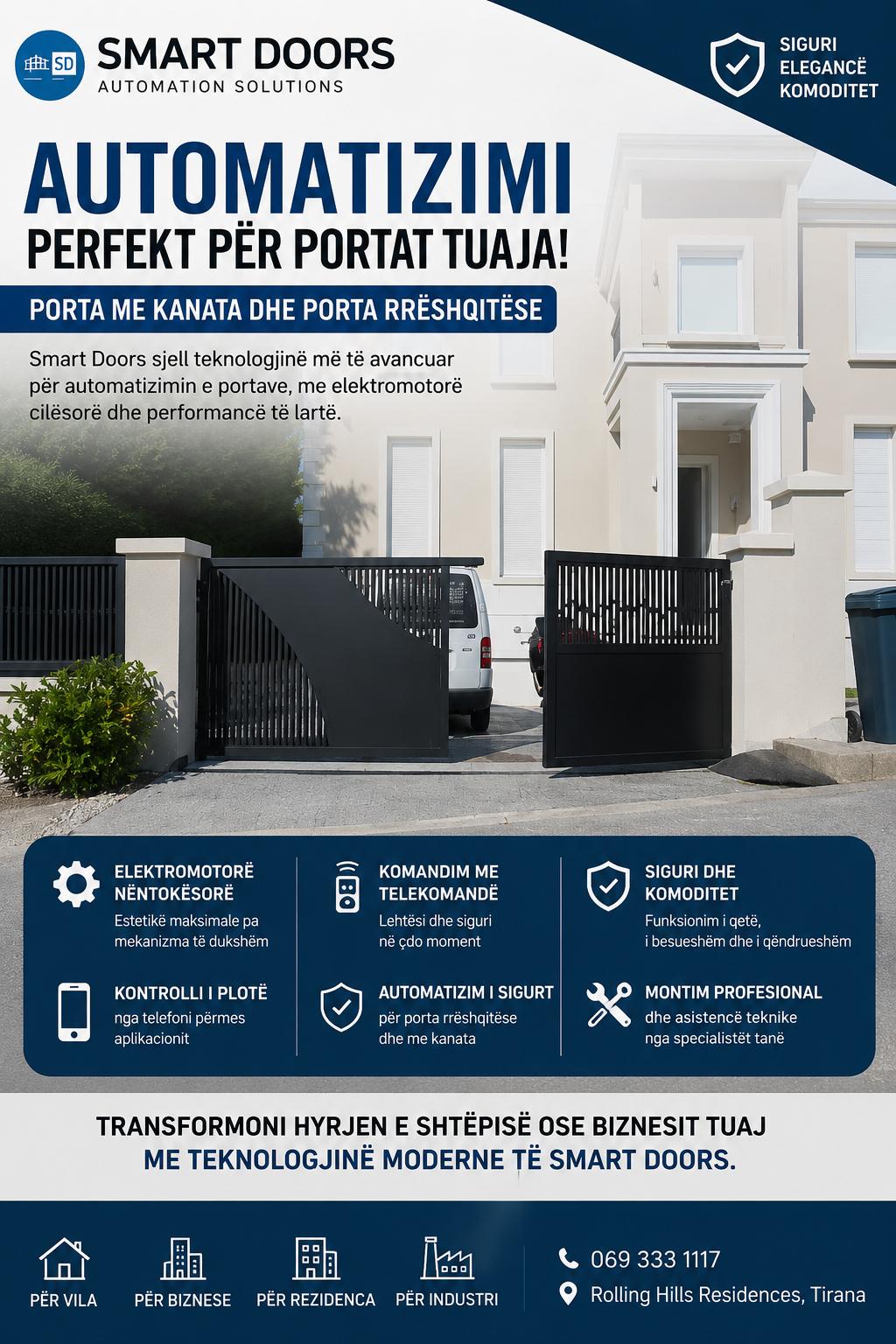 automatizim portash Shqipëri